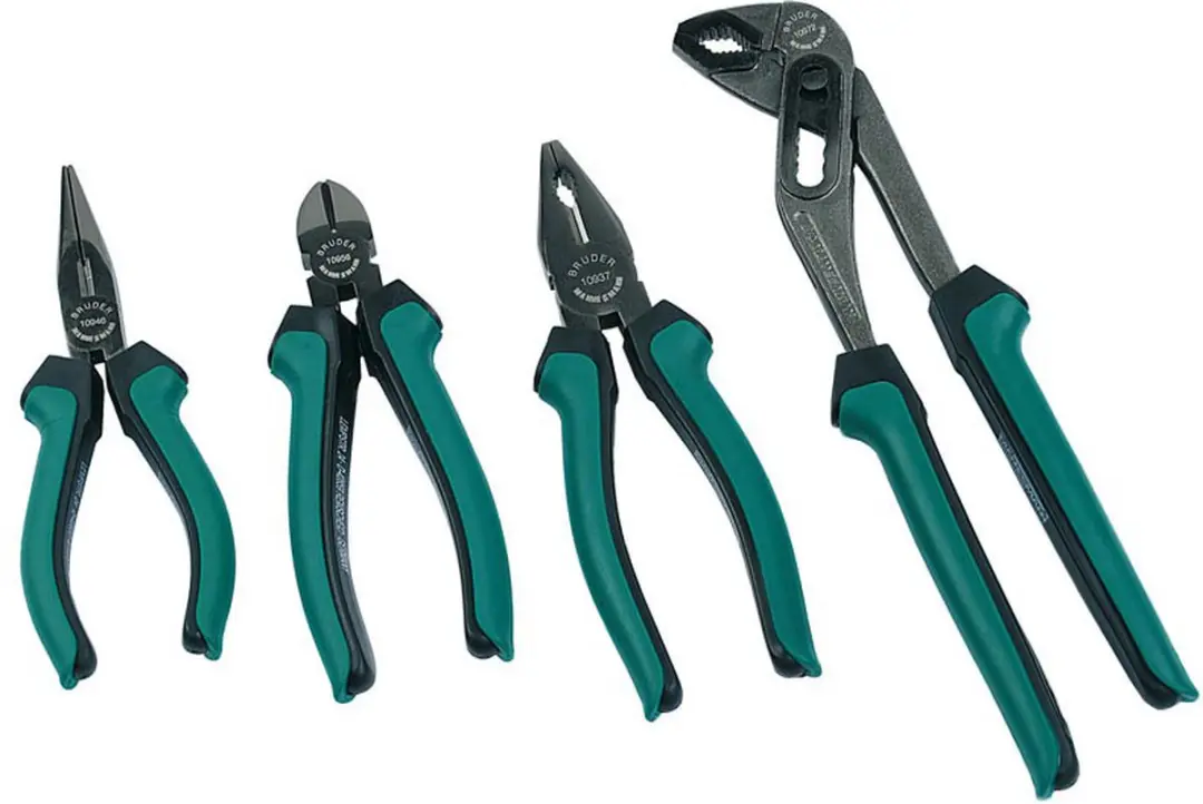 Brüder Mannesmann Tangenset 10997 - 4-delig - Groen