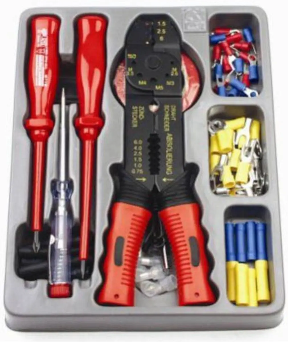 Brüder Mannesmann M00208 Auto Elektro Reparatie Set 82-delig