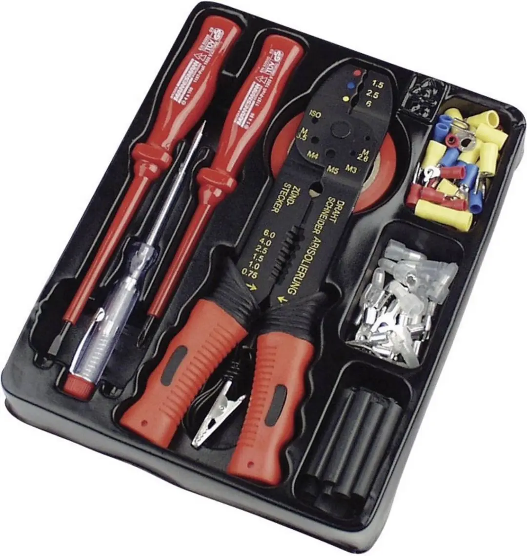 Brüder Mannesmann M00208 Auto Elektro Reparatie Set 82-delig