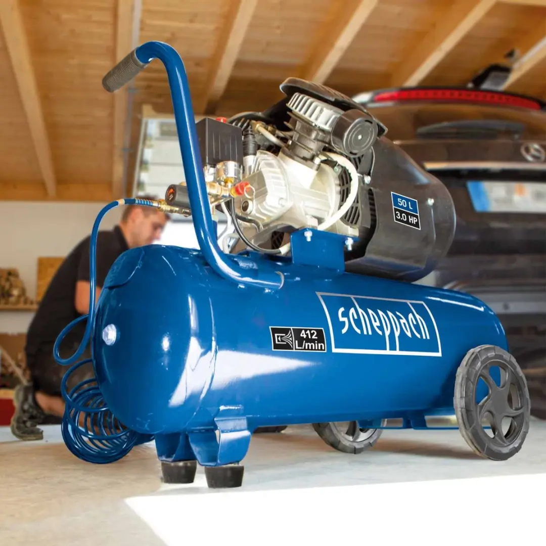 Scheppach HC52DC Compressor 2200W 50L 8 bar