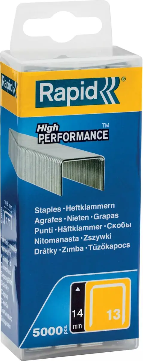 Rapid Nr. 13 Fijndraadnieten 14mm - 5.000 Stuks