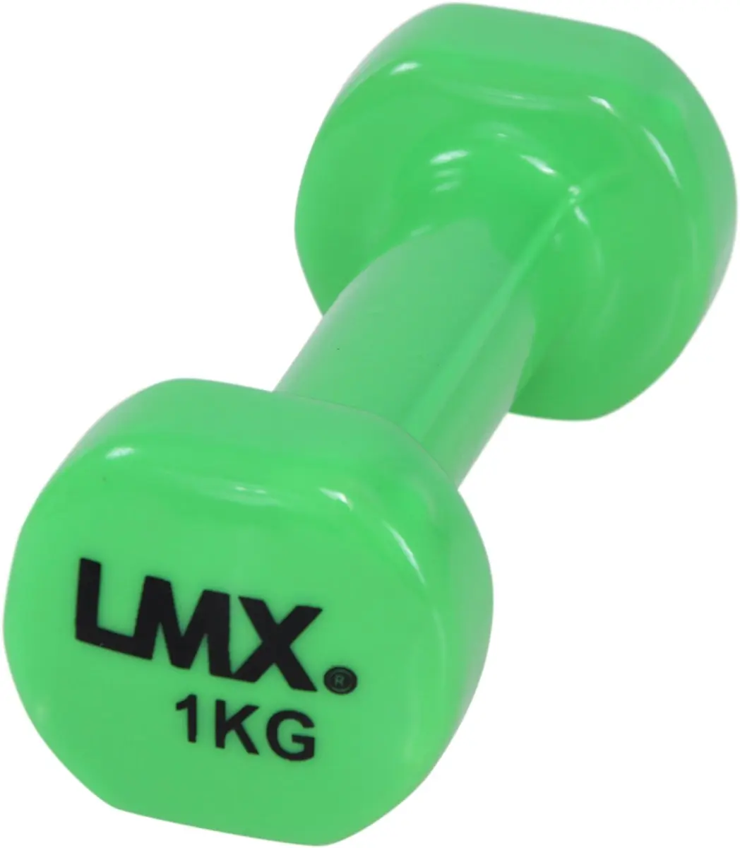 LifeMaxx Vinyl Dumbbellset 1kg