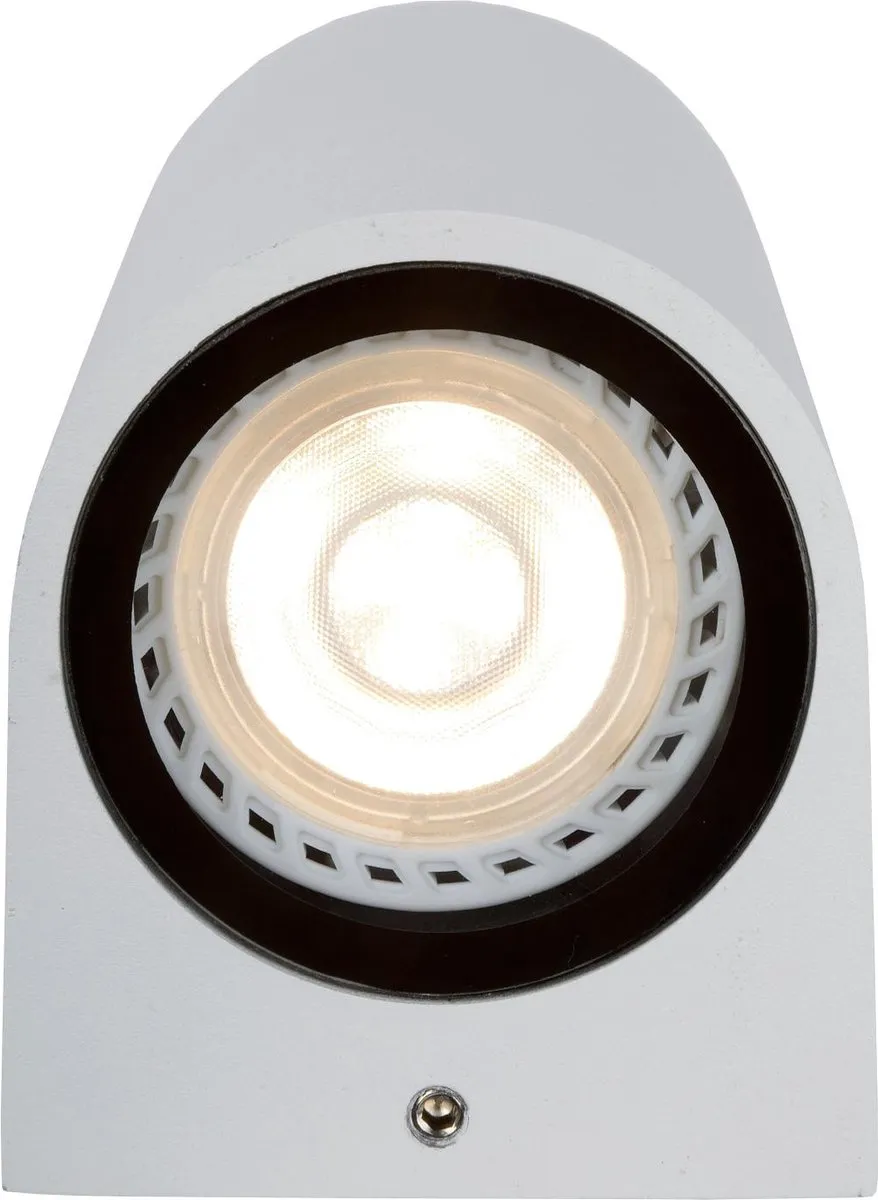 Lucide ZARO Wandspot 2xGU10 IP44 - Wit