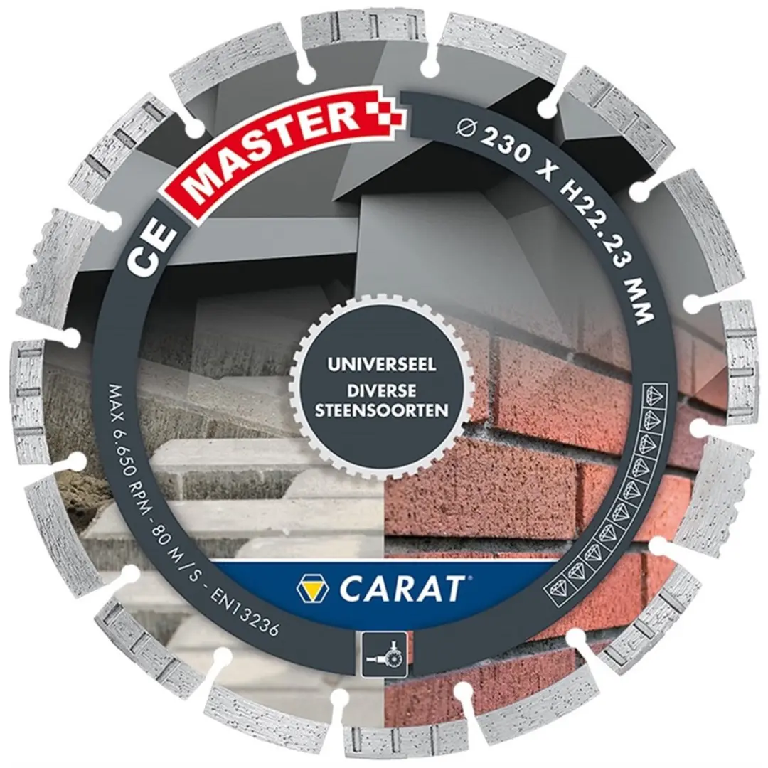 Carat CE MASTER Diamantschijf 125x22,23mm CEM1253000