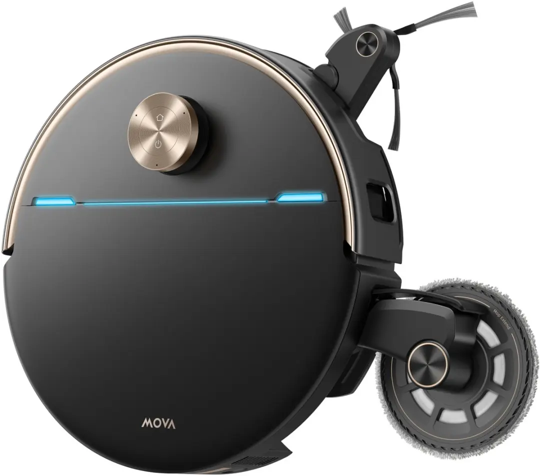 Mova V70 Ultra Complete X Robotstofzuiger - 700W - Zwart/Goud