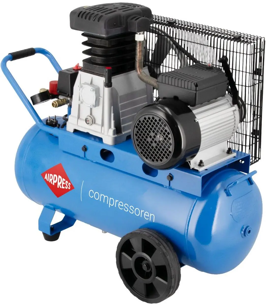 Airpress Compressor HL 340-50 2.2 kW 210 l/min - 50 l - Blauw