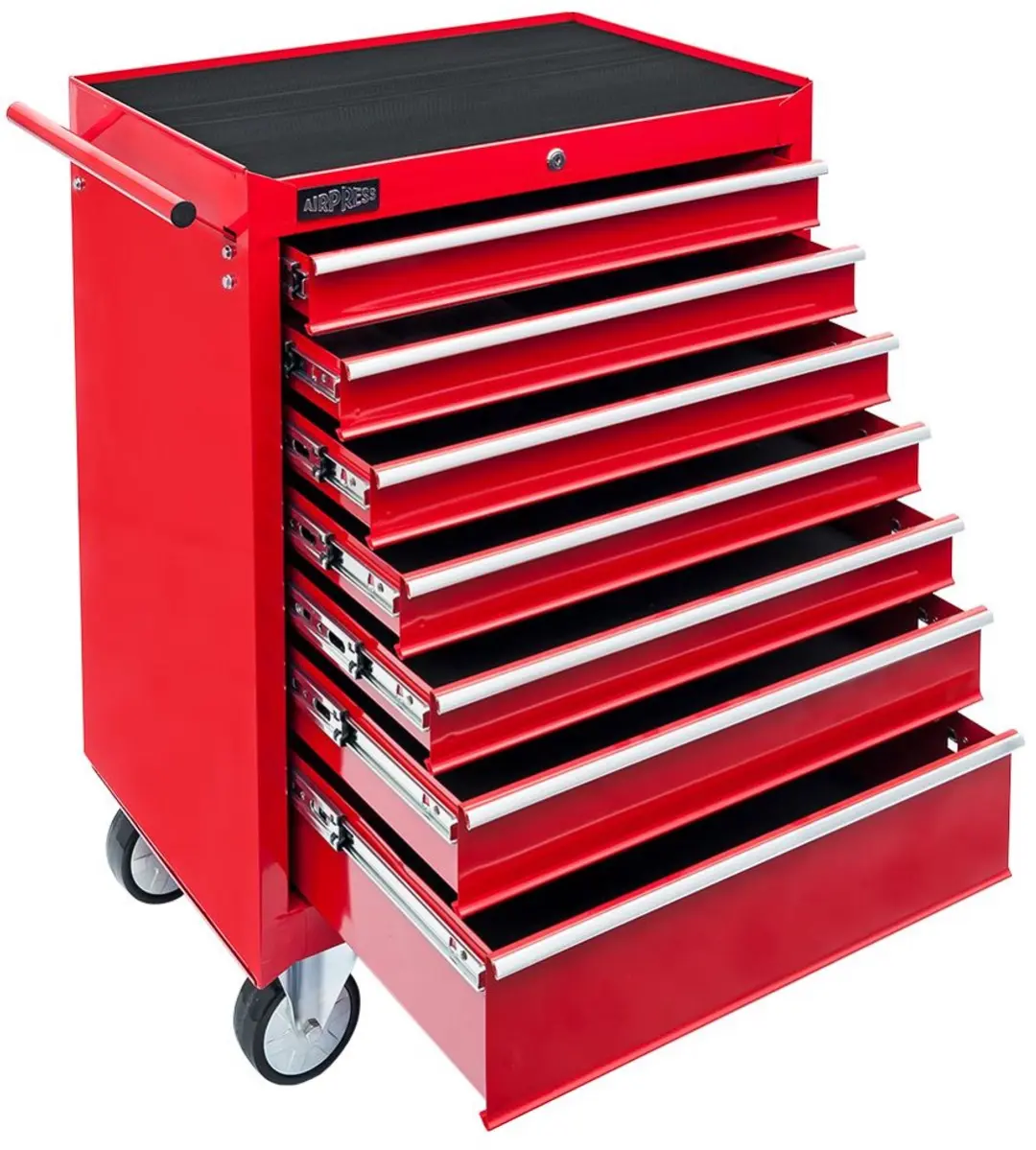 Airpress Gereedschapswagen 7 Lades - Rood