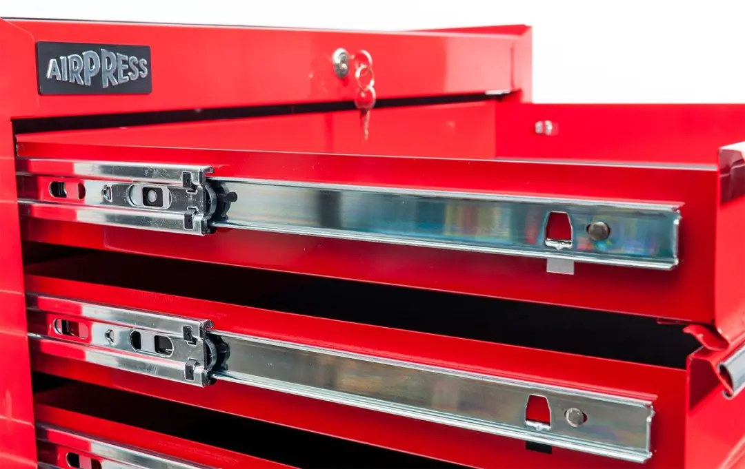 Airpress Gereedschapswagen 7 Lades - Rood