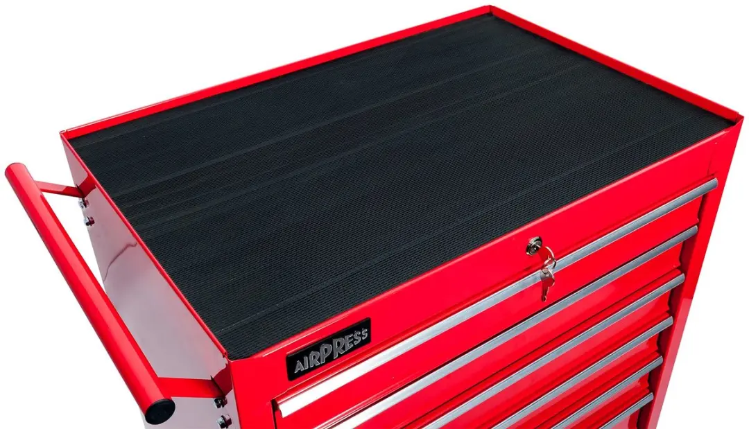 Airpress Gereedschapswagen 7 Lades - Rood