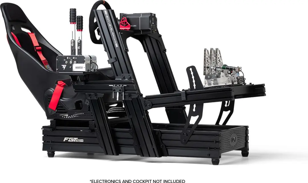 Next Level Racing F-GT Elite 160 Cockpit Module NLR-E042 - Zwart/Rood