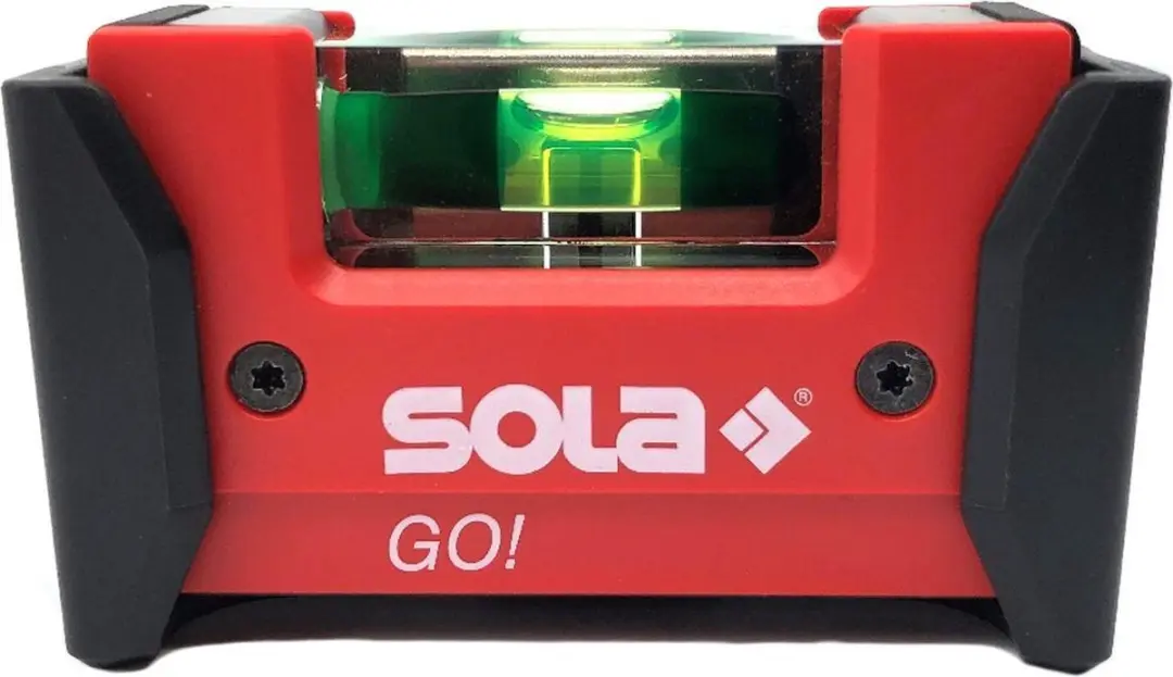 Sola GO Clip mini Waterpas - Rood