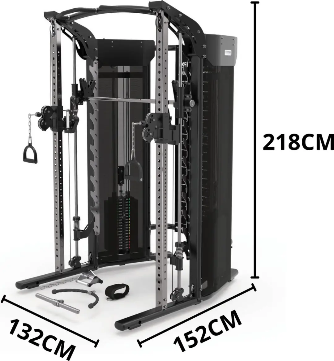 Toorx ASX-7000 Krachtstation 3-in-1 - Smith Machine & Power Rack - 180kg