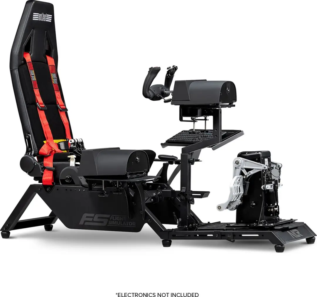 Next Level Racing NLR-S018 Flight Simulator Cockpit - Zwart