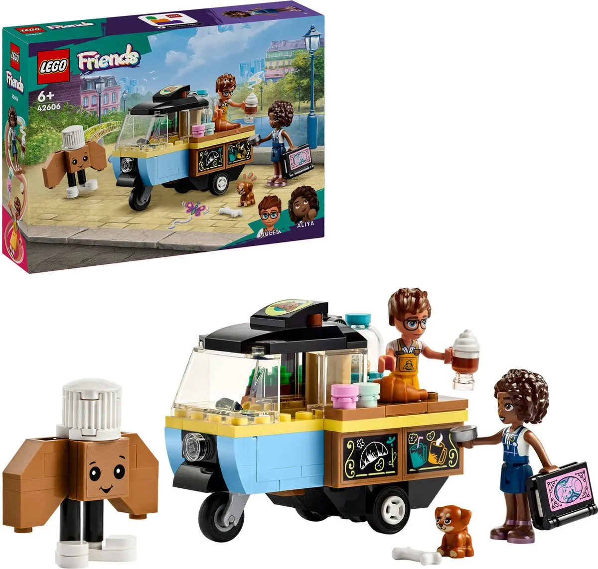 LEGO Friends Bakkersfoodtruck 42606 - 125 Stukken