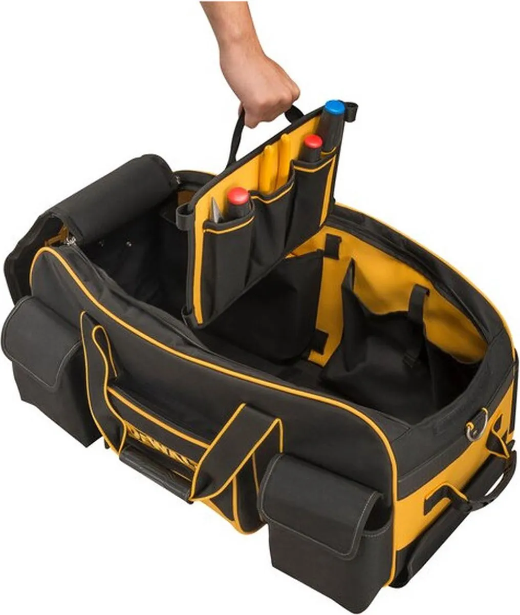 DeWalt DWST1-79210 Gereedschapstas met wielen - Geel/Zwart