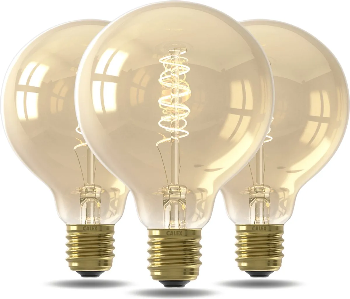 Calex Spiraal Filament LED Lamp G95 E27