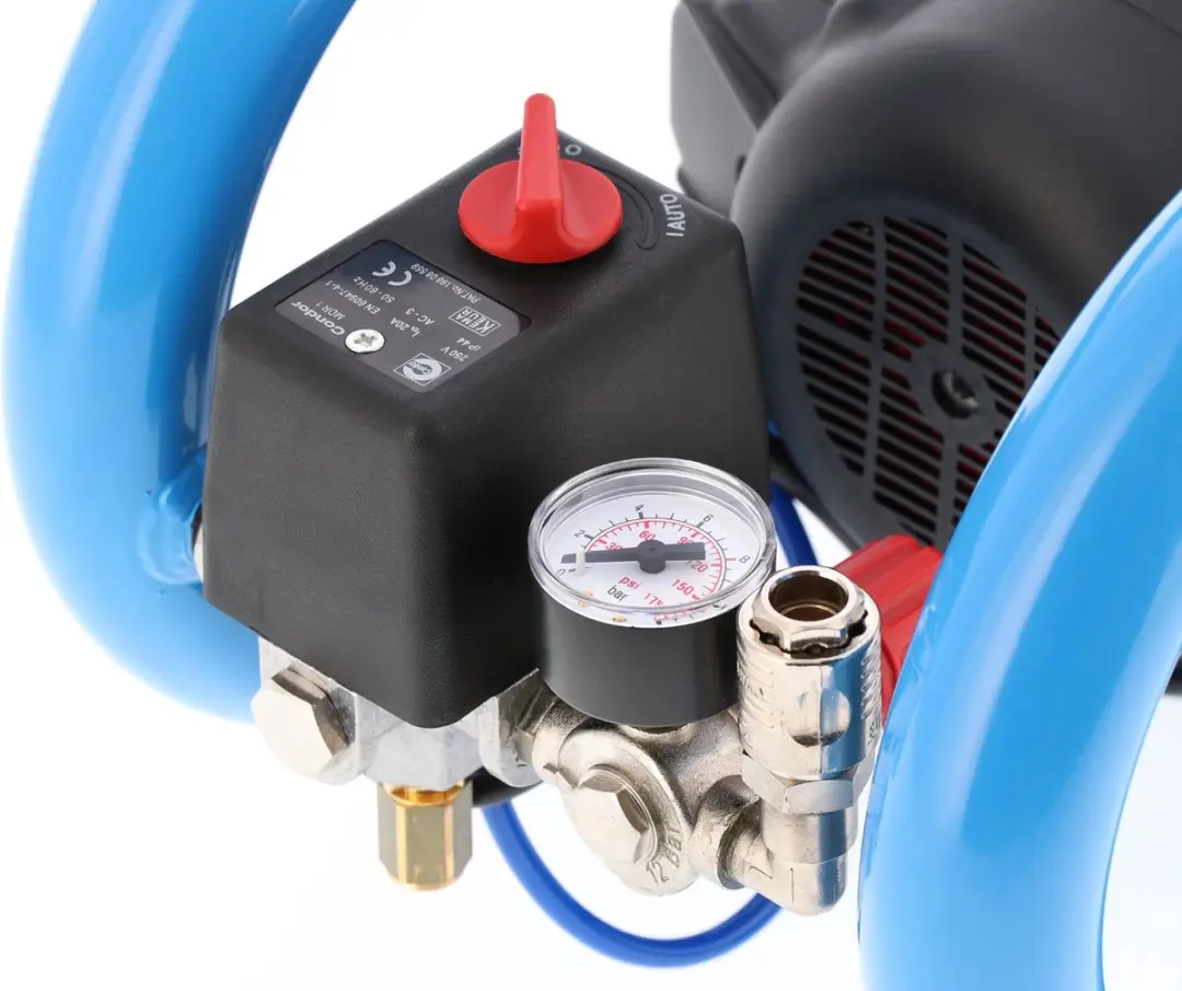 Airpress LMO 3-210 Olievrije Compressor 10 bar - 3L - Blauw