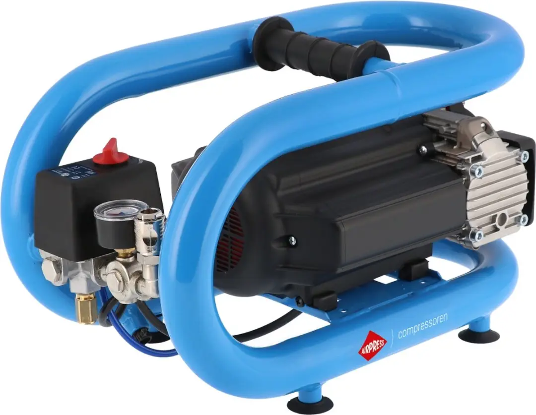 Airpress LMO 3-210 Olievrije Compressor 10 bar - 3L - Blauw