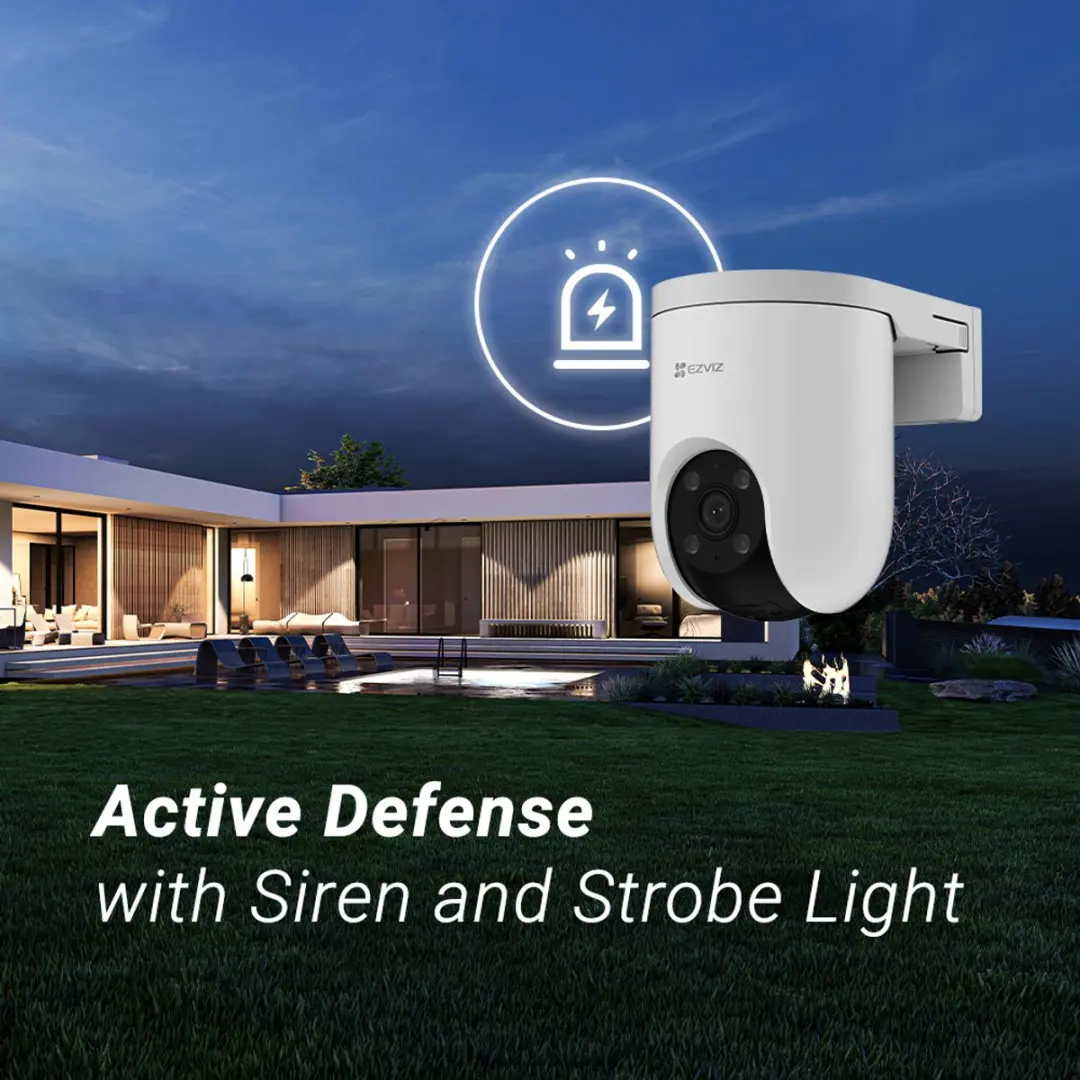 EZVIZ H8c Pro 3K Beveiligingscamera Buiten - Wit