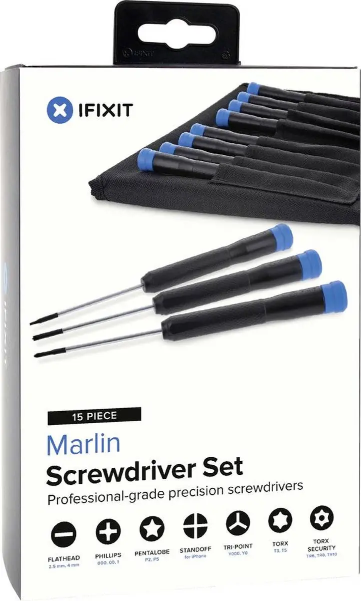 iFixit Marlin Reparatieset 15-delig - Multitool
