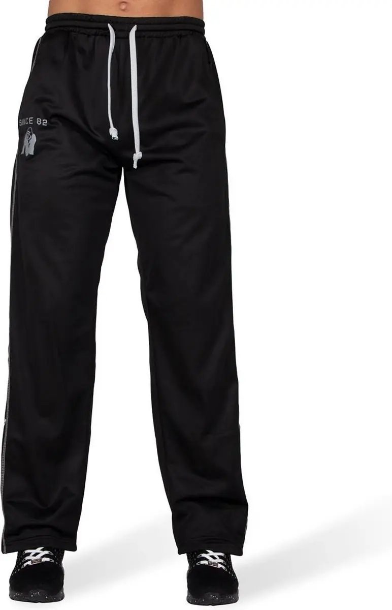 Gorilla Wear Functional Mesh Trainingsbroek S/M - Zwart/Wit