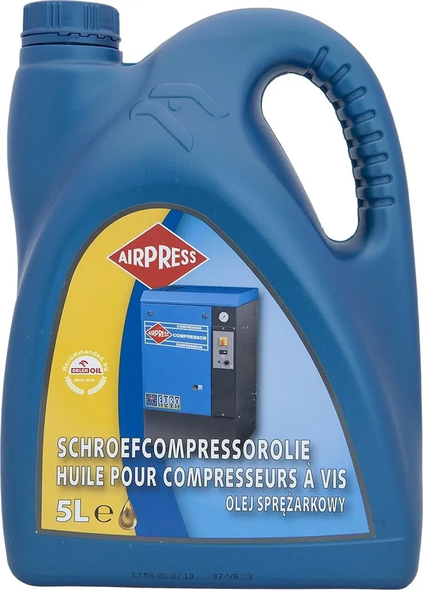 Airpress Schroefcompressorolie 36488/P - 5L - Blauw