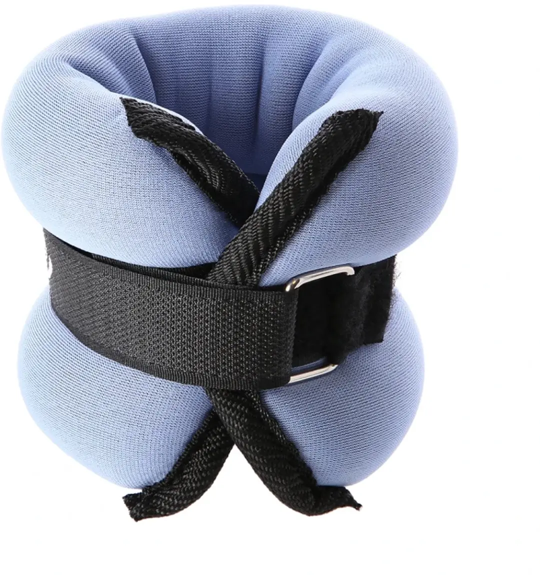 HMS Enkel- en Polsgewichten 2x1kg - Zwart/Blauw