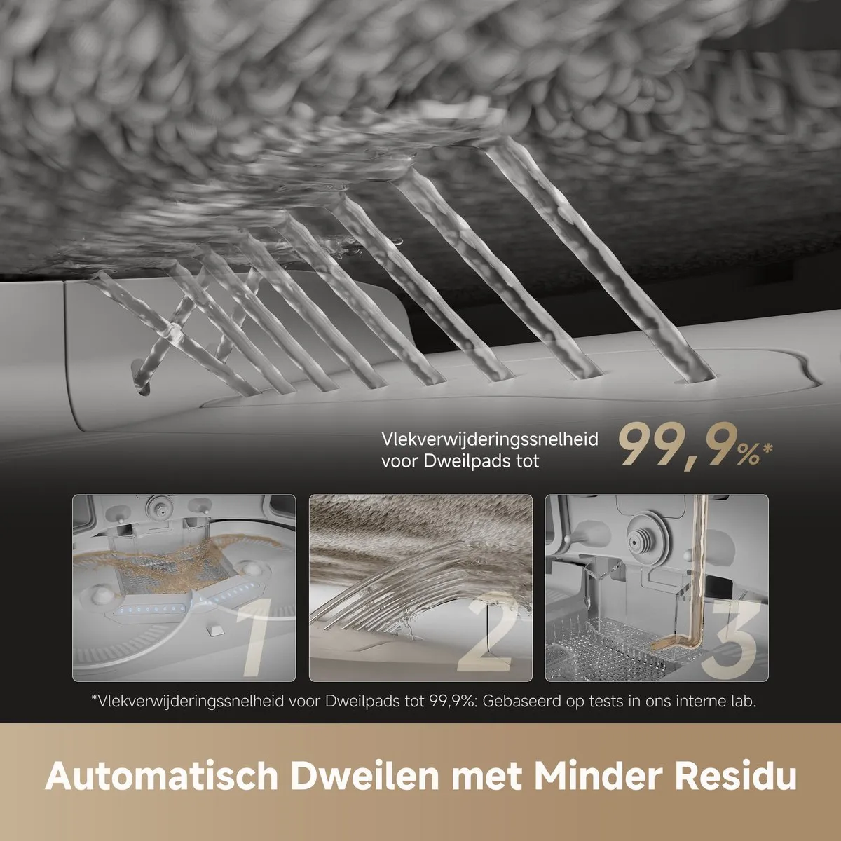 Dreame X50 Ultra Complete Robotstofzuiger - 19.000 Airwatts - Wit - afbeelding 6 van 6