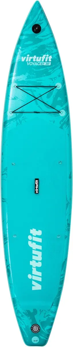 Virtufit Voyager SUP Board VF06083 - 381cm - Max 180kg - Turquoise - afbeelding 6 van 6