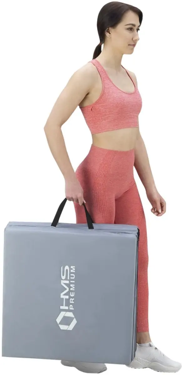 HMS Premium MGS02 Gymnastiekmat 180x60x5cm - Grijs