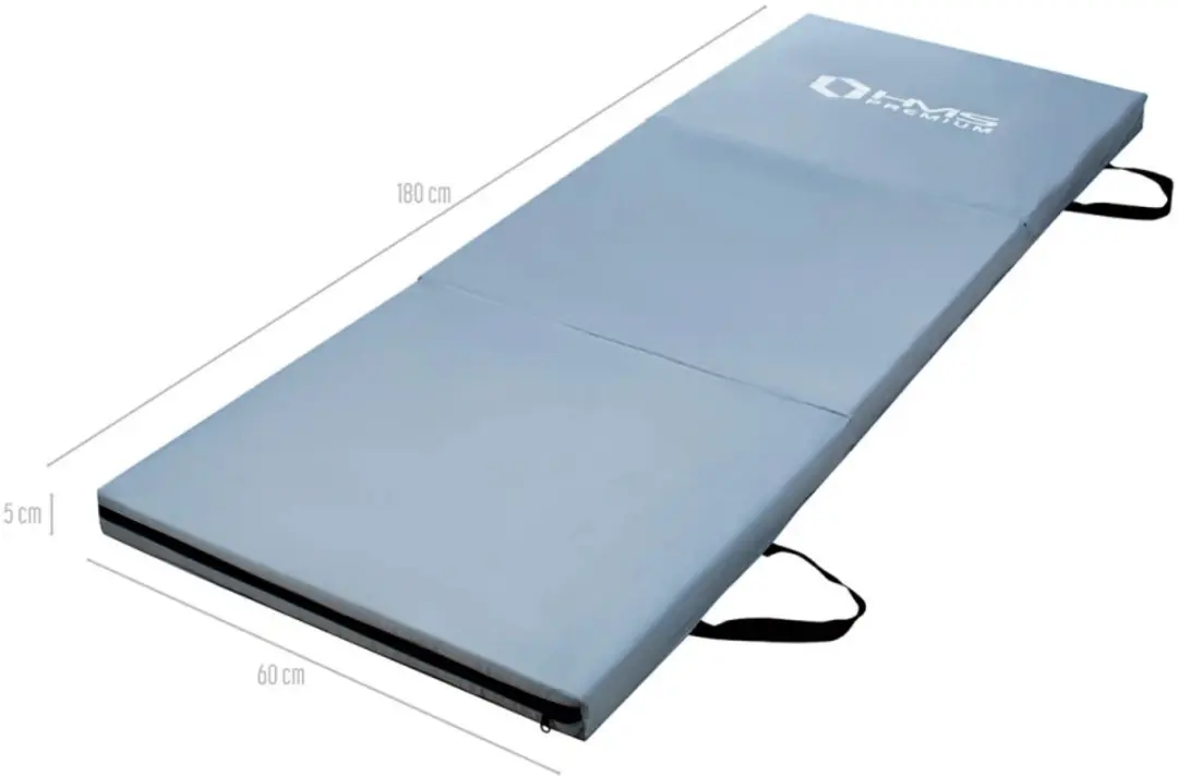 HMS Premium MGS02 Gymnastiekmat 180x60x5cm - Grijs