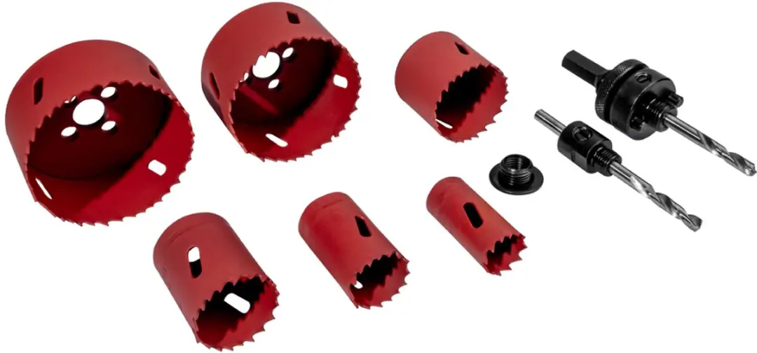 Brüder Mannesmann HSS Gatenzaagset 8-delig - 73mm