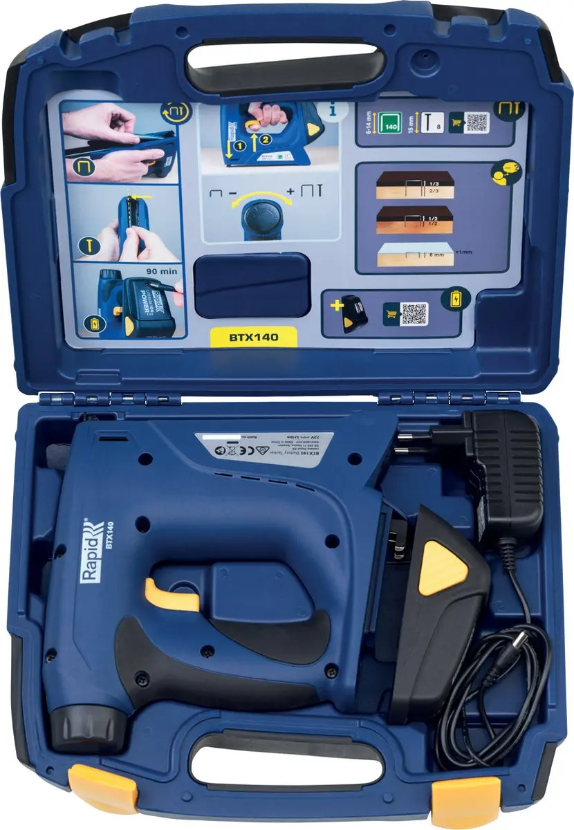 Rapid BTX140 7,2V Li-Ion Accu Tacker Set