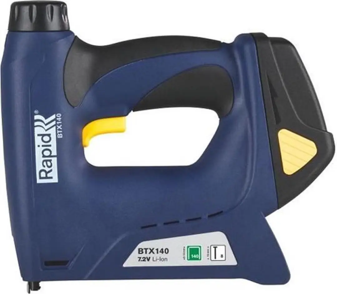 Rapid BTX140 7,2V Li-Ion Accu Tacker Set - 2000mAh - Nagels/Nieten