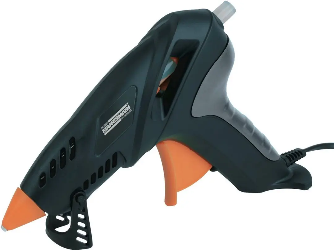 Brüder Mannesmann 49250 Electrisch Lijmpistool - 80W - 2 Spuitmonden - 5 Stiften - afbeelding 6 van 6