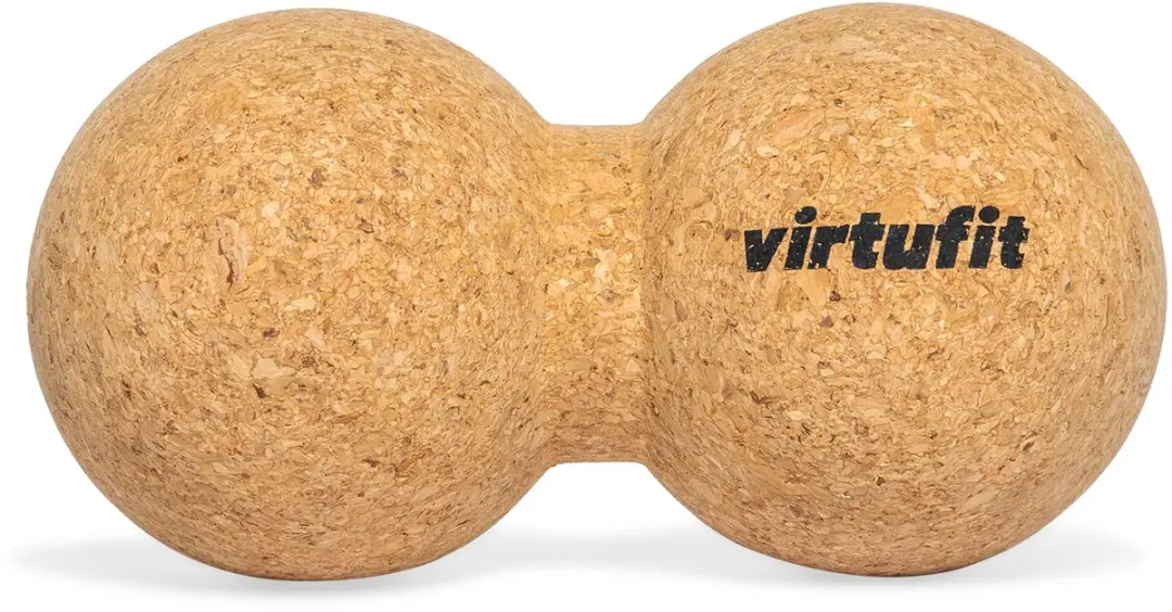 Virtufit Premium Kurk Peanut Ball - Dual Massagebal