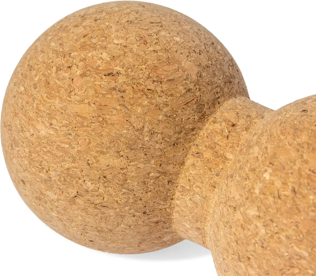 Virtufit Premium Kurk Peanut Ball - Dual Massagebal