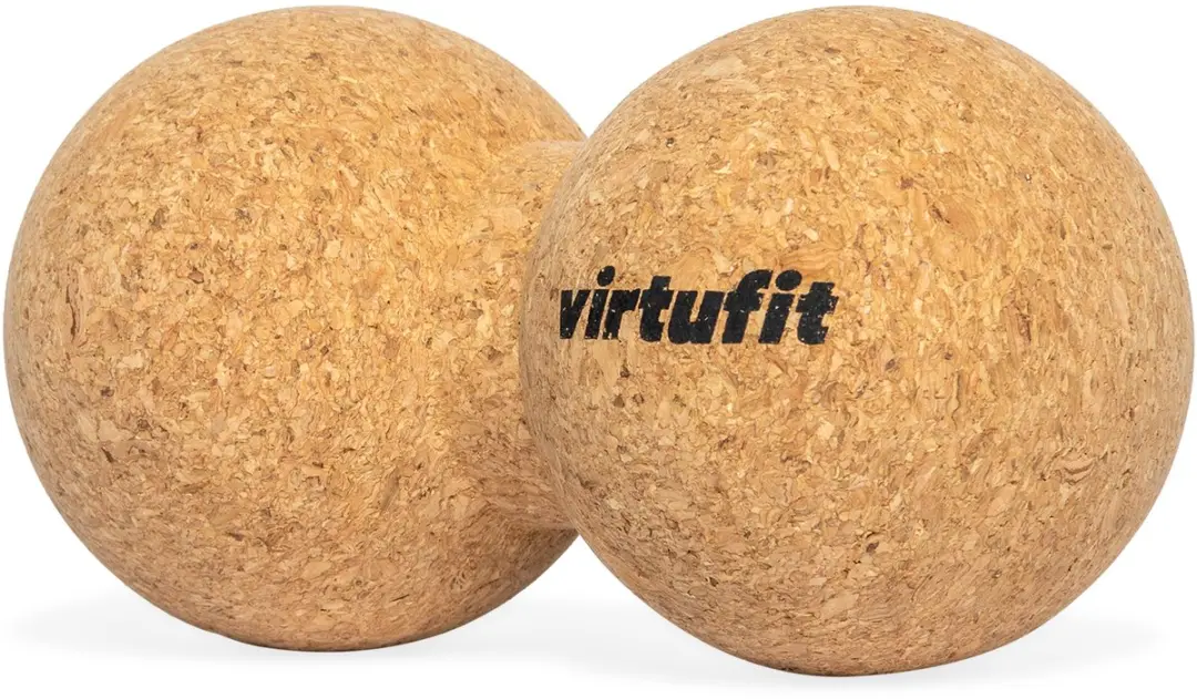 Virtufit Premium Kurk Peanut Ball - Dual Massagebal