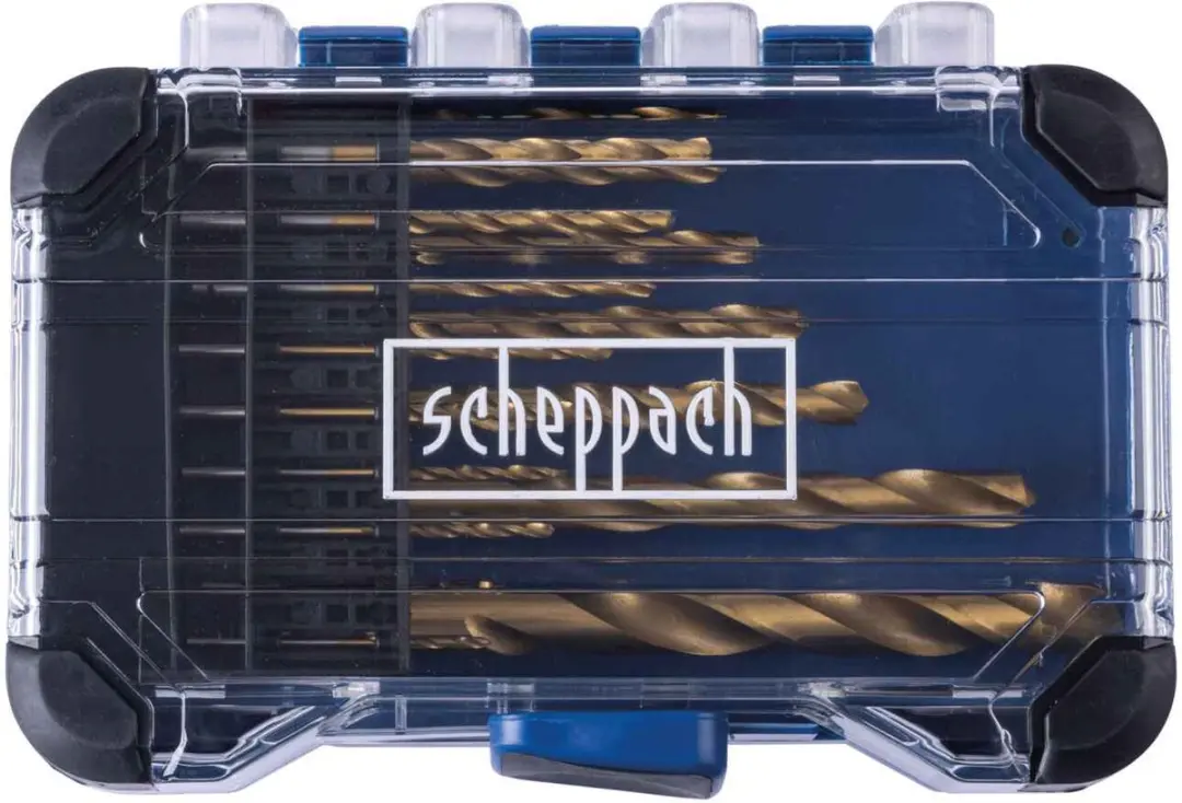 Scheppach HSS Borenset HSS15 15-delig - Ø1,5–10mm