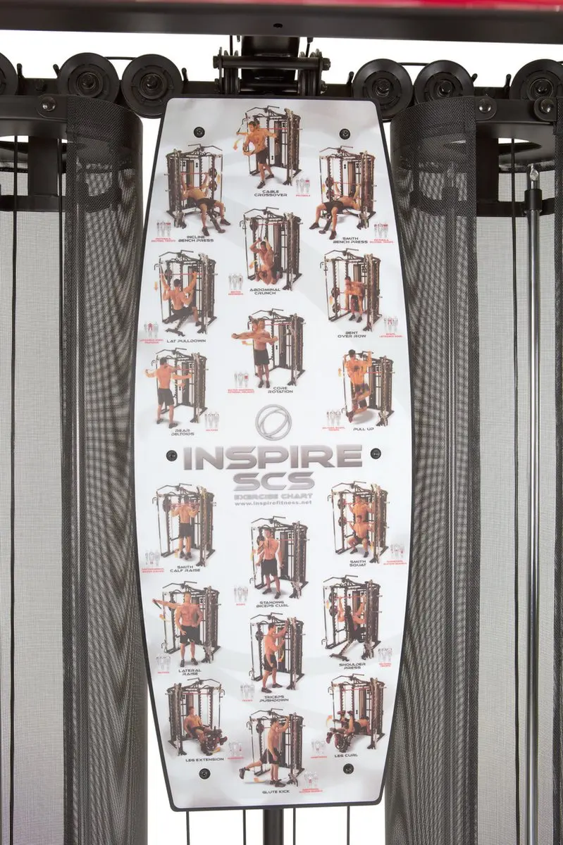 Inspire SCS Smith Cage System - Trainingset 400-delig - Zwart/Zilver