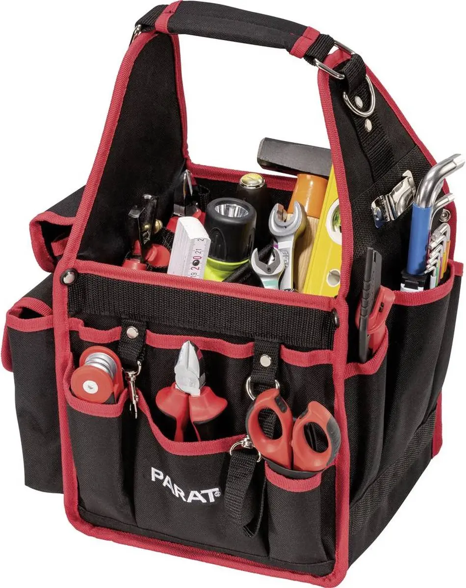 Parat BASIC Tool Softbag 5990841991 Gereedschapstas - Zwart/rood