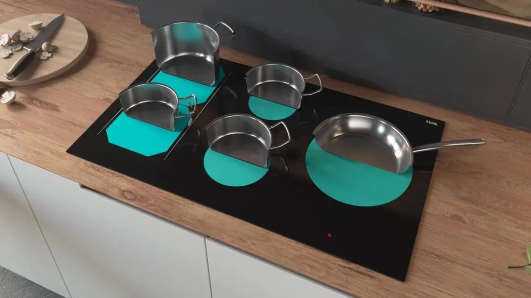 Etna KIF890ZT Inbouw Inductiekookplaat 80cm - 5 Zones - Zwart