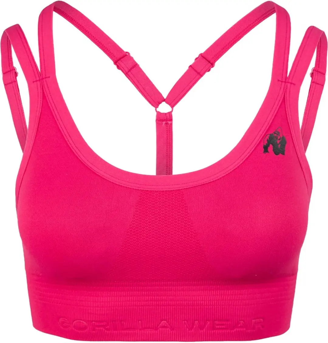 Gorilla Wear Whitney Seamless Sportbeha XS/S - Roze