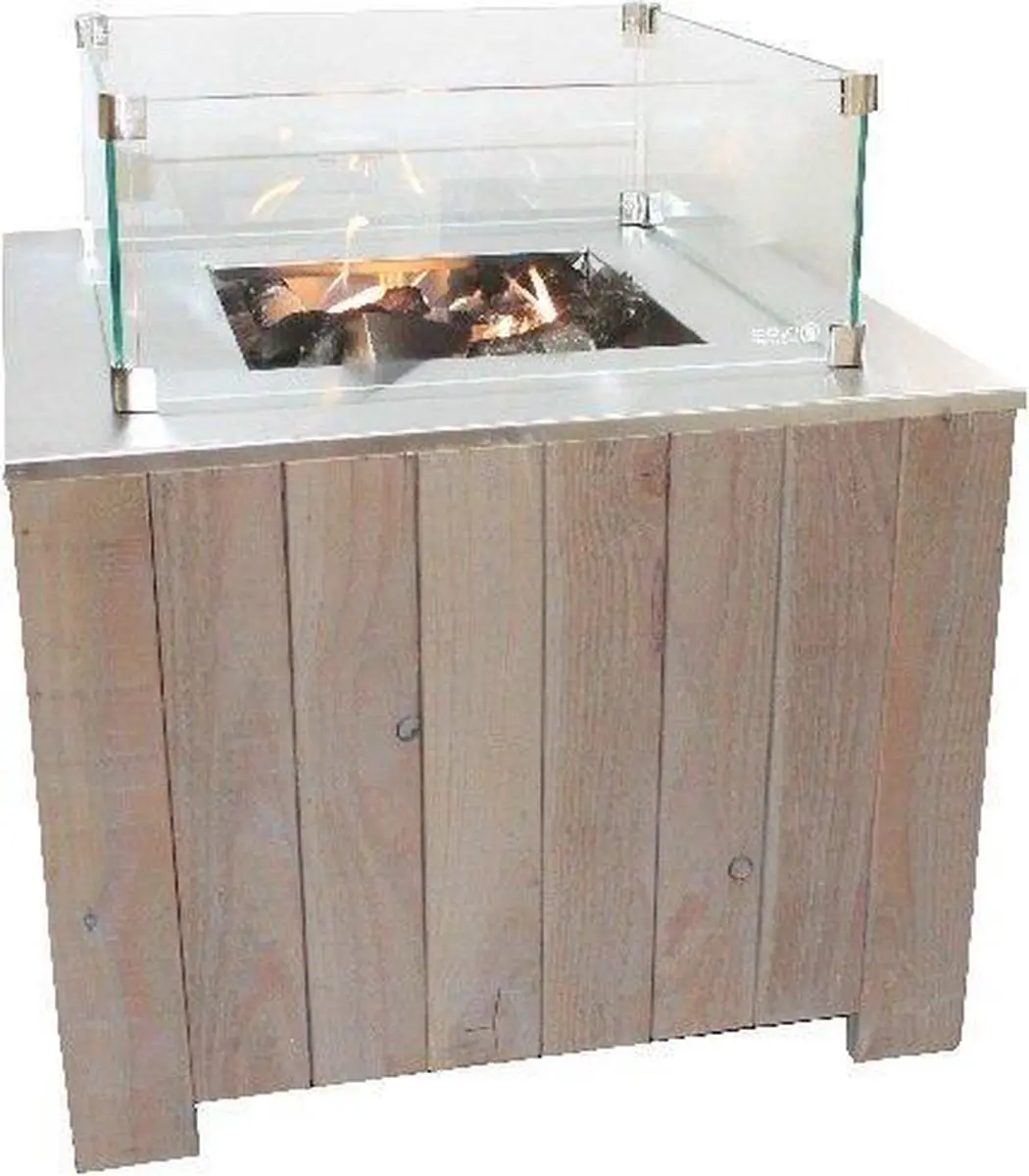 Cosi Fires Cosicube Vuurtafel 70x70cm - Grijs