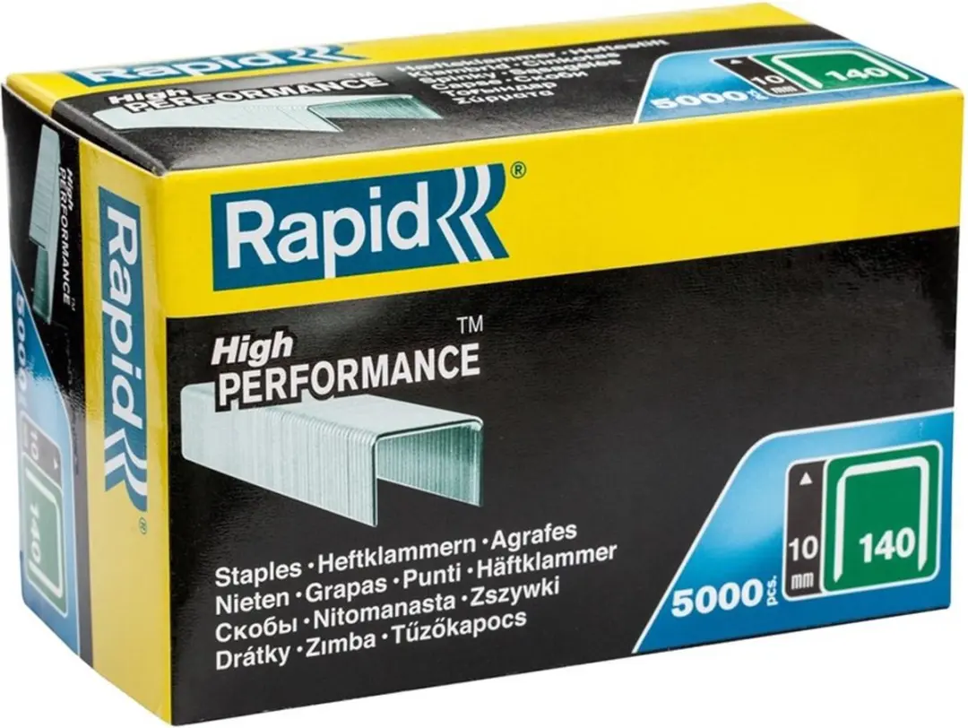 Rapid No.140 Dunne nieten 12mm - 5000 Stuks