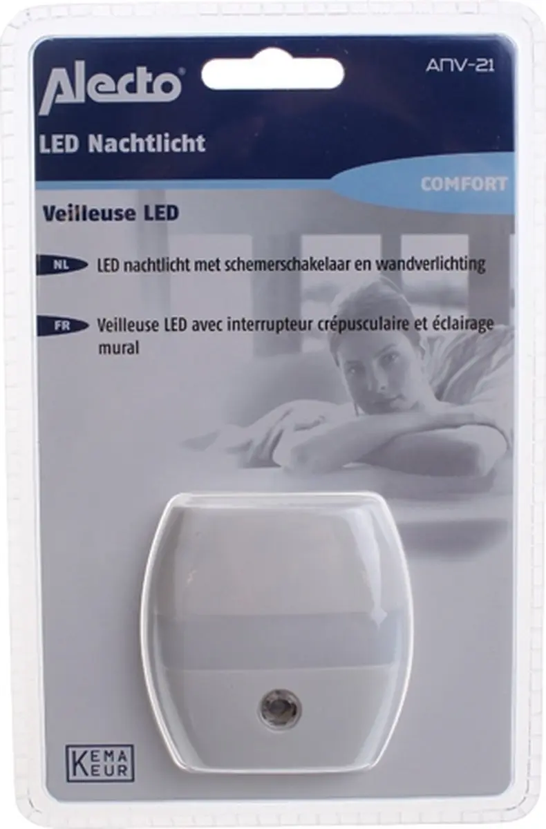 Alecto ANV-21 LED Nachtlampje Warm Wit
