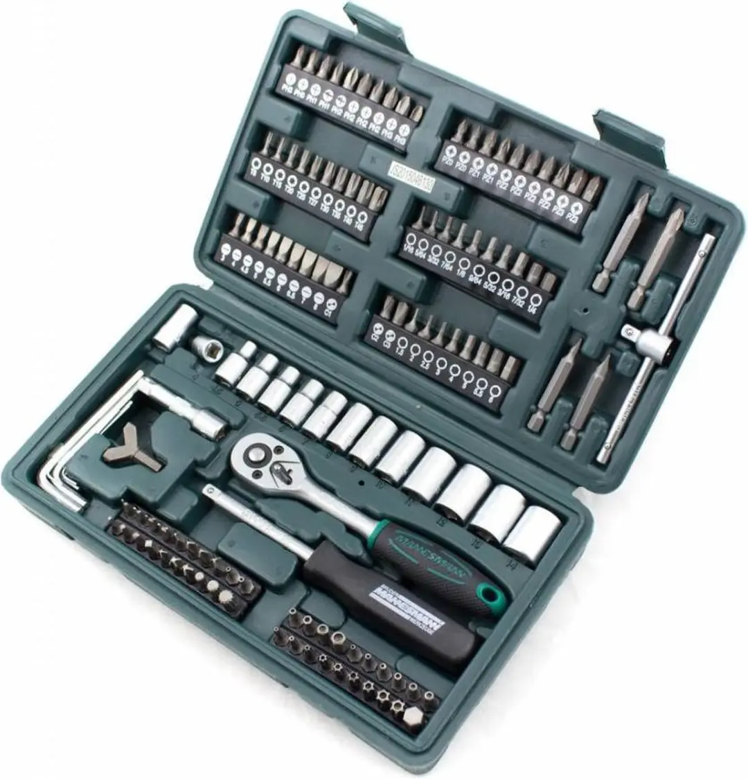 Brüder Mannesmann Dopsleutelset M29166 - 130-delig - afbeelding 6 van 6