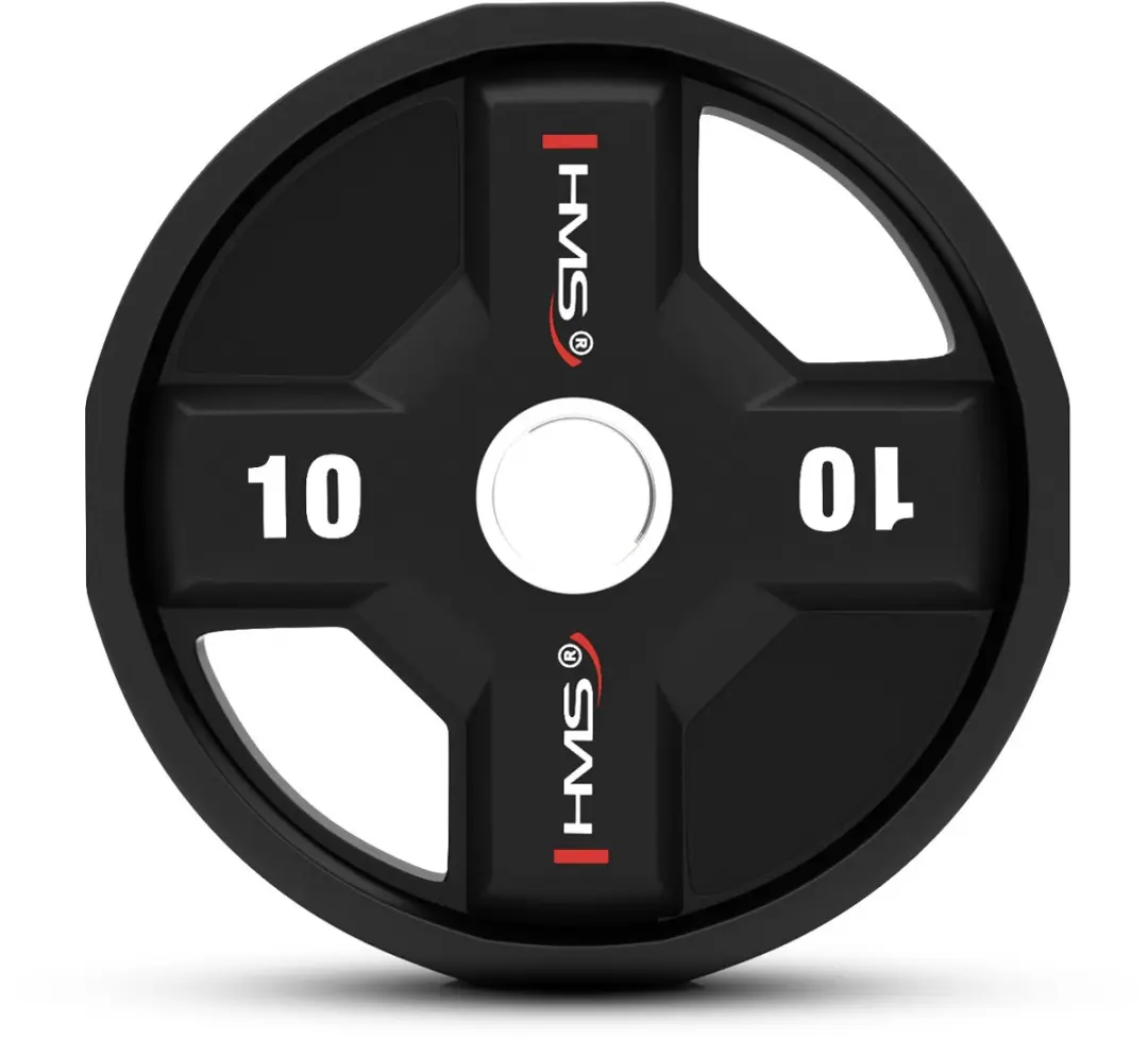 HMS Olympische Halterschijf PU 10 kg