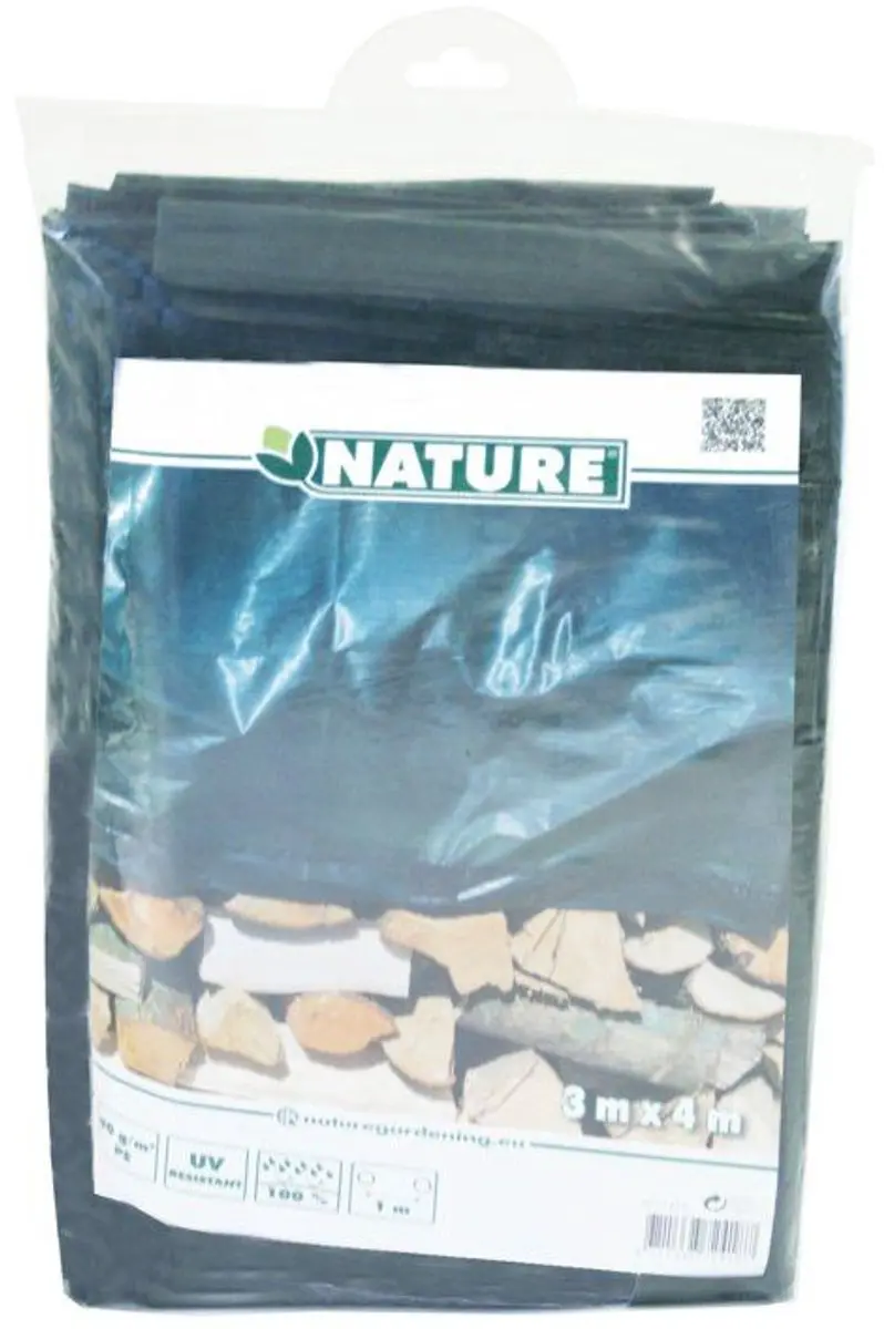 Nature Afdekzeil voor Hout 3x4m - Groen - 100% Waterdicht
