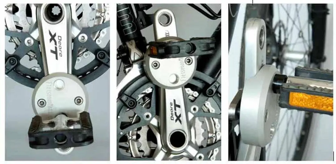 Fietsen Op Maat Crankverkorter Pedaalarm - Universeel - Aluminium - Zilver